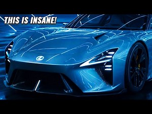 This Electric Lexus LFA Concept Is Absolutely Insane!