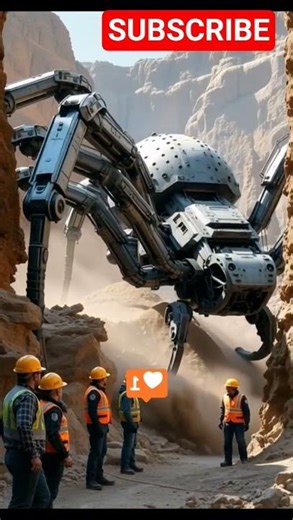 Giant Spider Excavator 🕷️ | #giant #parwezinfo #spider
