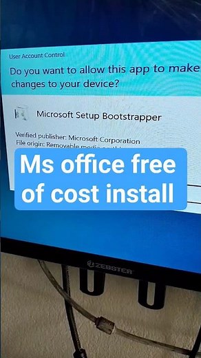 How to ms office/ ms word install in laptop/pc #computer #ytshorts #viral #trending