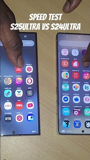 Samsung Galaxy S24 Ultra vs S25 Ultra comparison.