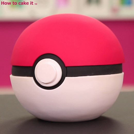 Check Out This Amazing Pokemon Ball Cake! This Is Perfect Surprise Cake For Kids!😍 | How To Cake It