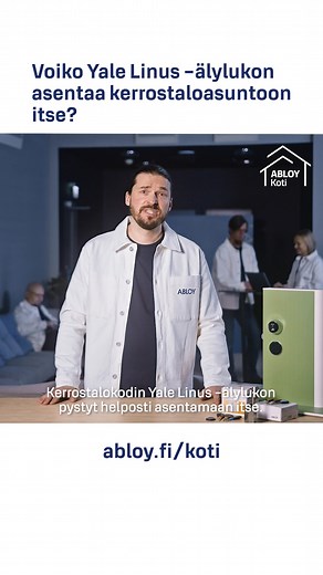 ABLOY Koti vastaa kaikenkokoisten kotien ja taloyhtiöiden moninaisiin lukitustarpeisiin. Tutustu modernin asumisen ratkaisuihin: abloy.fi/koti | ABLOY