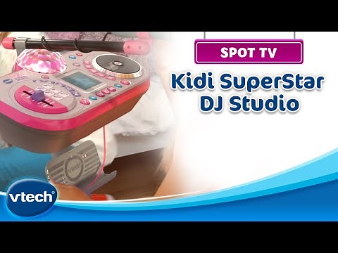 Kidi SuperStar DJ Studio - Micro karaoké interactif 9 en 1 avec table de mixage | VTech