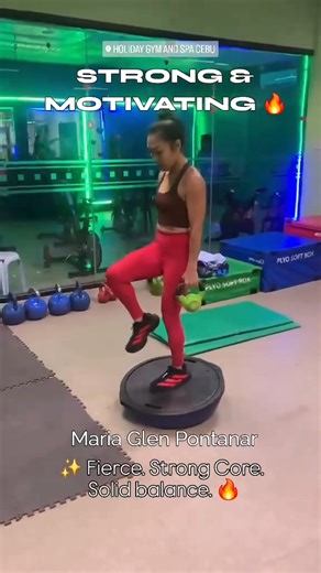 Core & Balance using Stability ball & BOSU with Maria Glen Stability meets Strength. 💪🔥🏋️‍♂️ with Coach Erik Lorenzo Tan Holiday Gym & Spa Cebu #nocopyrightsounds #nocopyrightinfringementintendedmusic #idontowncopyrightstothemusic | Holiday Gym & Spa Cebu