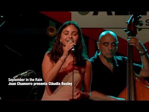 2024 September in the rain JOAN CHAMORRO PRESENTA CLÀUDIA ROSTEY
