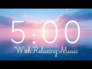 The Most Peaceful Timer Ever 5 Minute Ocean Timer