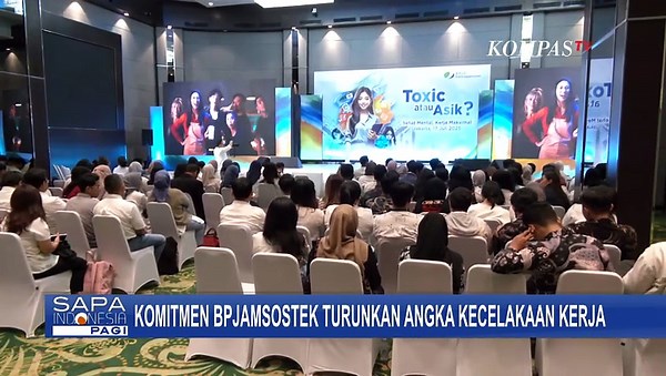 Tekan Angka Kecelakaan Kerja, BPJAMSOSTEK Luncurkan Program Promotif dan Preventif 2025 | SAPA PAGI