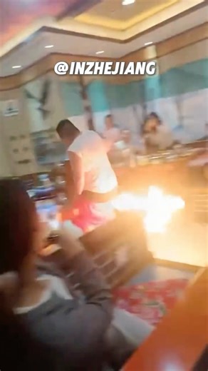 In Zhejiang on Instagram: "POV: You just achieved your final form. 🔥The human torch is REAL! #HumanTorch #FinalForm #MemeMaterial #GoingViral"