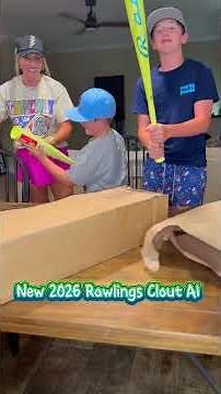 New bat smiles! 😁😁 2026 Rawlings Clout AI