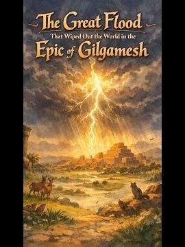 The Great Flood That Wiped Out the World in the Epic of Gilgamesh #MesopotamianMyth