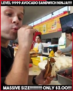 58M views · 213K reactions | Only $3.00 for this massive sandwich in Puebla, Mexico! Must watch! | The Food Ranger | Facebook