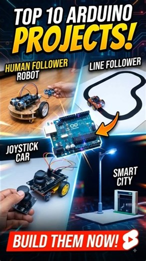 top 10 Arduino project #arduino #experiment #iot #trending #project #atllab #iotkits #iomodules