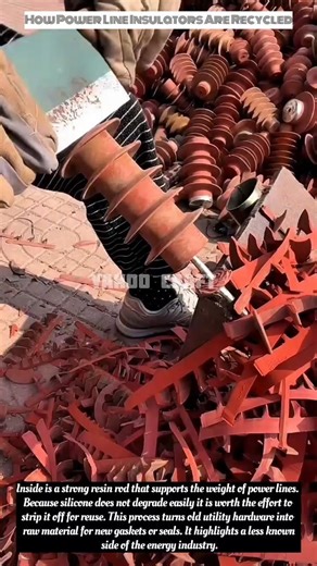 How Power Line Insulators Are Recycled