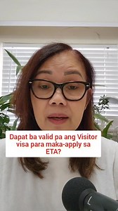 6K views · 50 reactions | Application sa ETA ,dapat ba valid pa ang visitor visa? #ETA #visitorvisa #canada #filipinocanadian #buhaycanada #fbviral | Menchie's Fil-Can Life | Facebook