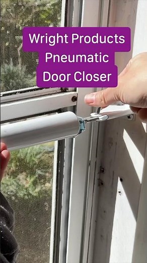 Replace Your Rusty Screen Door Closer!