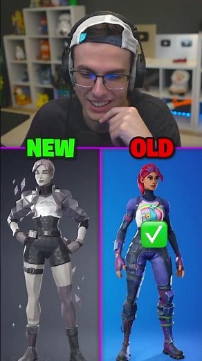 NEW vs OLD Fortnite SKINS
