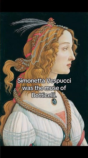 Botticelli's muse: Simonetta Vespucci #history #art