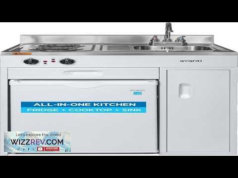 Avanti CK3016 Energy Star Certified Full Compact Kitchen Built in Kitchenette Stainless