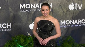 Amber Midthunder attends the world premiere of Apple's "Monarch: Legacy of Monsters" season 2