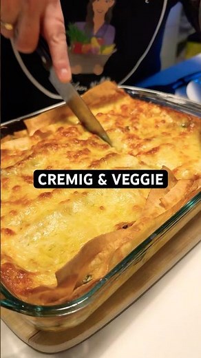 Cremige Kräuter-Spinat-Lasagne