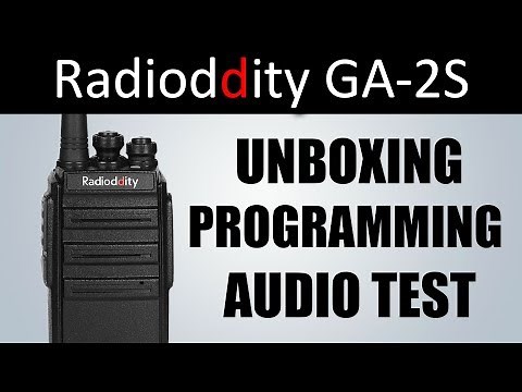 Radioddity GA-2S UHF Handheld Radio Transceiver