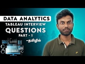 Top Tableau Interview Questions & Answers In Tamil | Master Data Visualization Interviews!