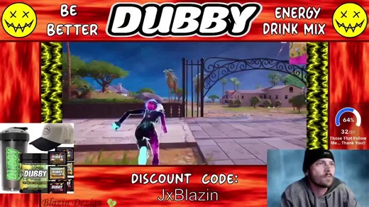 “Chillin with Johnny Blaze Live”A better, cleaner energy mix helps with focus and no jittery feelings and no crash. #dubbyenergy Find a flavor you like enter the code JxBlazin for a discount. Just click the link and read the ingredients, coffee fruit extract. #dubbyenergy https://www.dubby.gg/discount/JxBlazin?ref=tvrwqevt