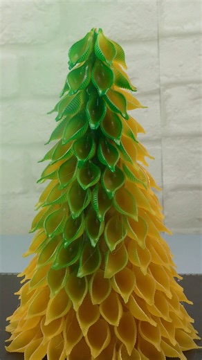 DIY Pasta Christmas Tree 🎄 Part 1 🎬 This video was produced by Network Media and Aoos Media | Simple Stories