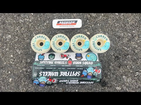 My first time trying Spitfire Formula Four skateboard wheels! (Part 1)
