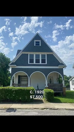 38K views · 802 reactions | The song is lol for this house! Yesterday's most popular house on www.theoldhouselife.com. Built in 1920 in Pennsylvania. $7,500! Visit the website for more pictures and all of the details. #oldhouselife #oldhouse #preservation #pa #pennsylvania #visitpennsylvania #onlyinpennsylvania | Old House Life - Michelle Bowers | Facebook