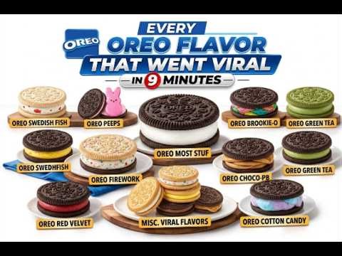 Every Oreo Flavor That Went Viral In 9 Minutes