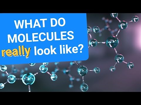 MOLECULES UNDER A MICROSCOPE. What do we see if we look at a molecule through an optical microscope?