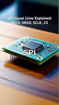 SPI Signal Lines Explained: MOSI, MISO, SCLK, CS