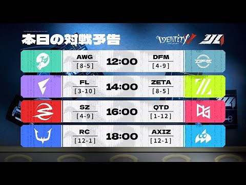 2025年夏季IJL レギュラーシーズン Day14