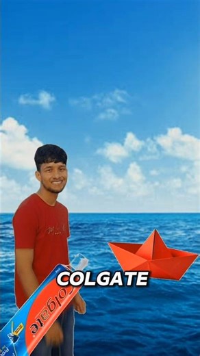 MAKE A PAPER BOAT 😱 #paperboatexperiment