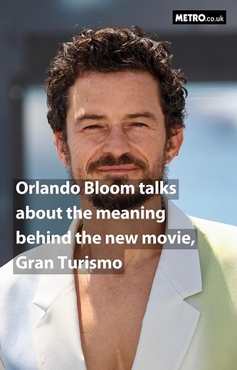 1.7K views · 15 reactions | We managed to catch up with the one and only Orlando Bloom at the Cannes Film Festival who revealed the deeper meaning behind Gran Turismo. | Metro | Facebook