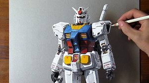 649K views · 20K reactions | My portrait of Gundam, a tribute to its creators Yoshiyuki Tomino, Kunio Ōkawara and the Sunrise animation staff Get my exclusive drawing tutorials on: https://www.patreon.com/marcellobarenghi | Marcello Barenghi - Illustrator | Facebook