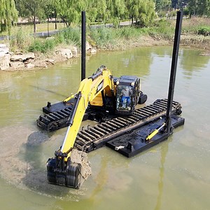 [Hot Item] Floating Excavator Swamp Buggy Undercarriage Pontoon Swamp Buggy