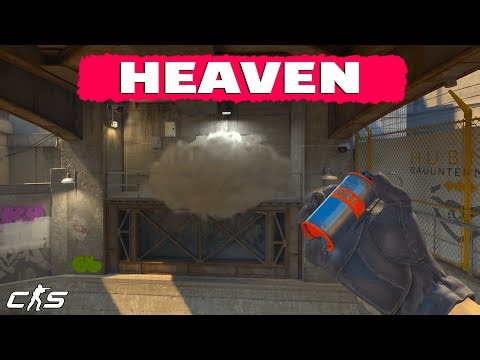 CS2 Overpass - How To Smoke Heaven