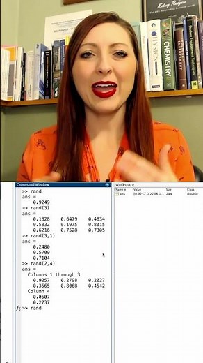MATLAB: Random Numbers - rand