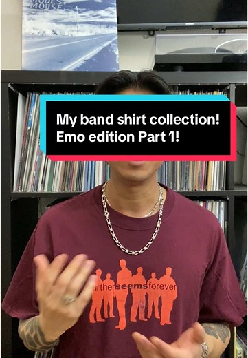 Emo Band Shirt Collection: Part 1 of My Favorites