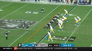 Gerald Everett enters Beast Mode after catch for 16 -yard gain in fourth quarter