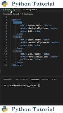 Finding Multiple XML Tags in Python | Python Tutorial
