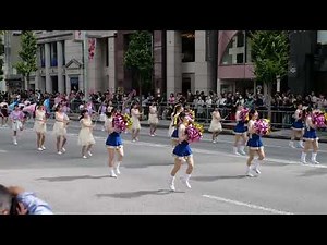 品川女子学院 吹奏楽部 交通安全ゴールデンパレード2024