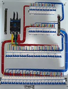 Electrical distribution panel board. #electricalwork #electricalengineering #electrical #vairalreels | MHB Technology