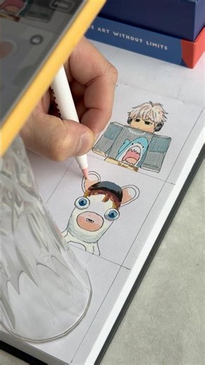 Drawing your Roblox avatars in sketchbook #art #robloxavatar