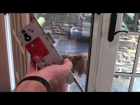 How to replace a multi-point locking mechanism on your door.