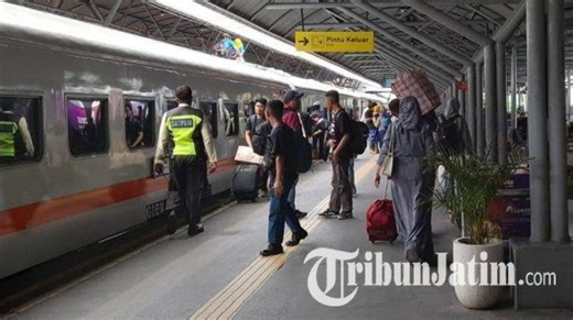 Jadwal Kereta Api Jayabaya dari Malang ke Surabaya, Harga Tiket Mulai Rp 55 Ribu - Tribun Travel