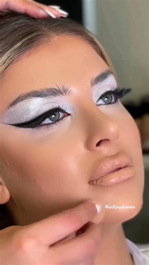 Arabic white 🤍👀Eyes and makeup tutorials #viral #viralvideo #trendingshorts #eyemakeup #shorts