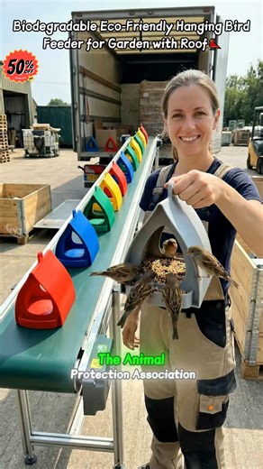 ☀️ Nichoir pour le jardin 🌿 ✨ Un buffet propre et écologique pour vos amis à plumes – quand la nature rencontre le style ! 🦜 Attirez de magnifiques oiseaux avec style Remplissez votre jardin de couleurs vives et de mélodies joyeuses ! 🐦🎶 Regardez comment de charmants visiteurs ailés, des rouges-gorges aux pinsons, affluent vers leur nouveau lieu de prédilection. 💚🌸 🌧️ Durable, sous la pluie comme sous le soleil ✅ Plastique robuste et résistant aux intempéries ✅ Léger, mais stable – résist